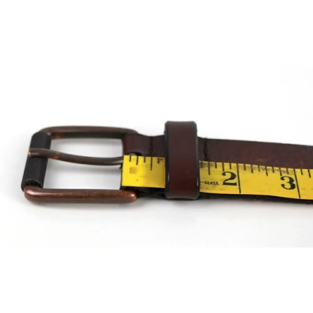 CLASSIC BROWN GENUINE LEATHER 1.5